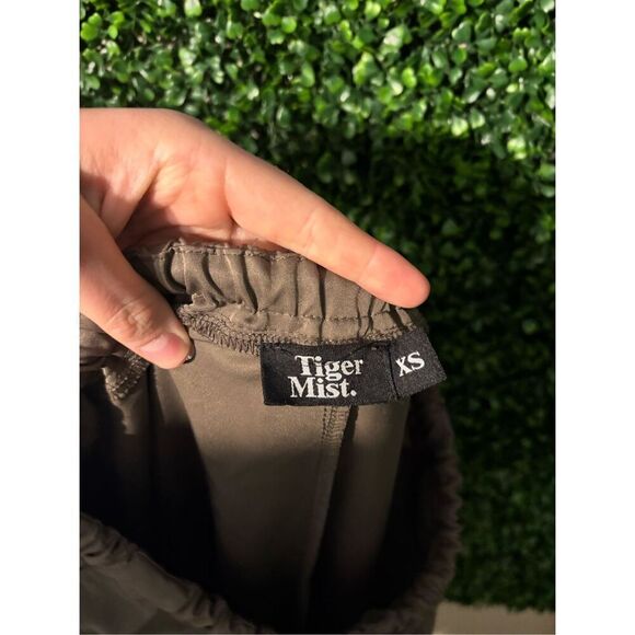 Tiger Mist Brown Cargo Balloon Pants Sz XS - Picture 4 of 5